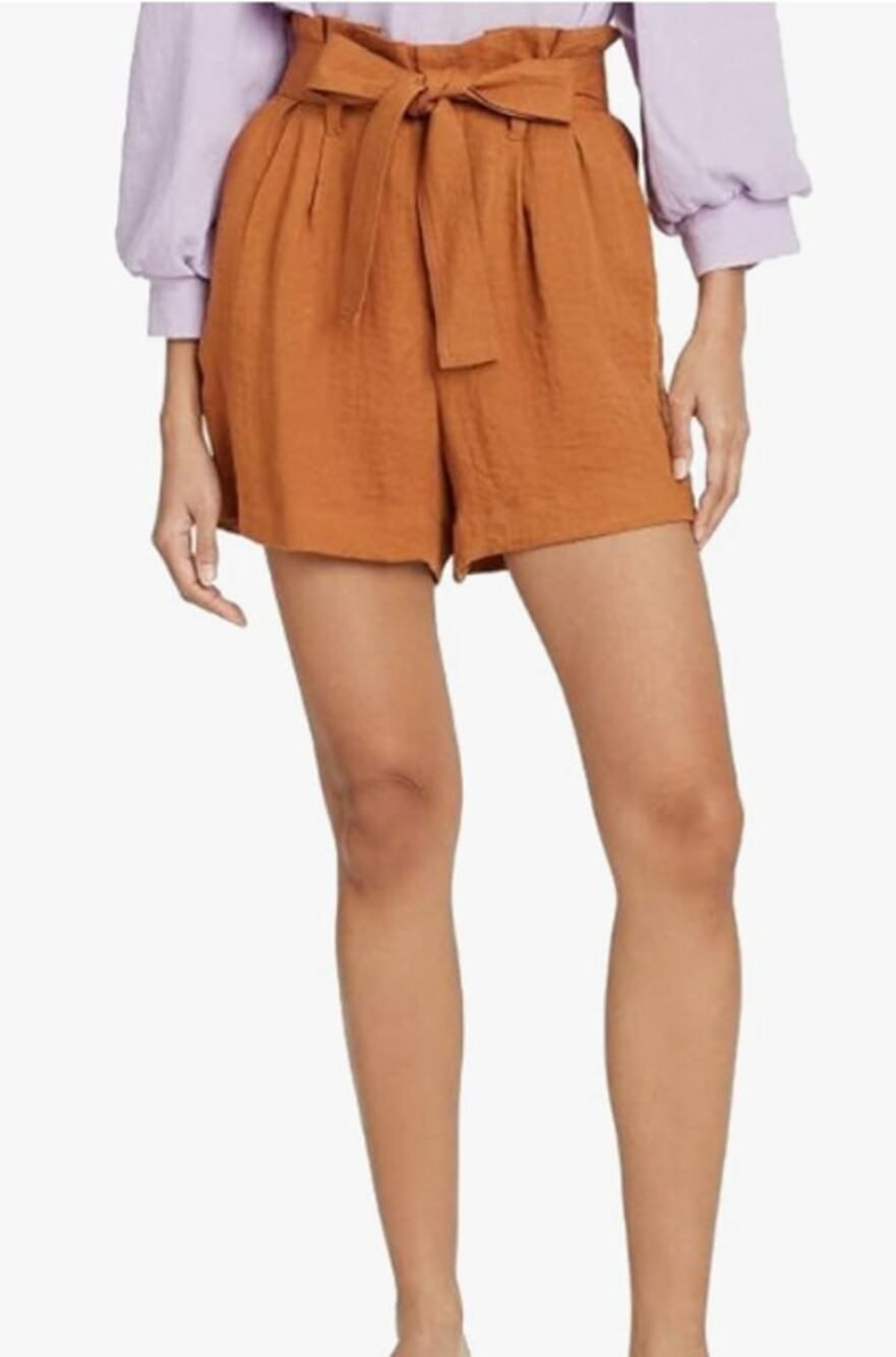 A New Day Women's High-Rise Paperbag Shorts XS